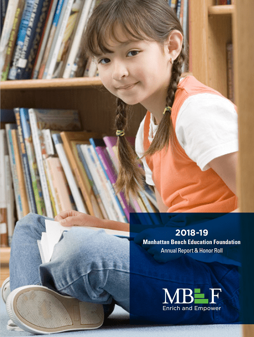 Girl reading in library