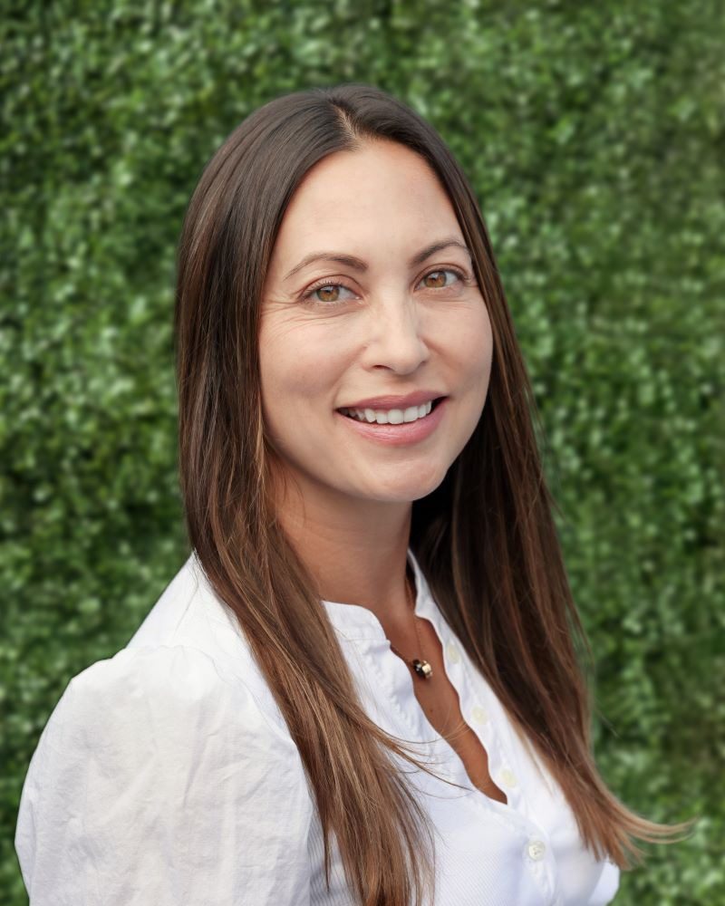 Portrait of woman outdoors smiling