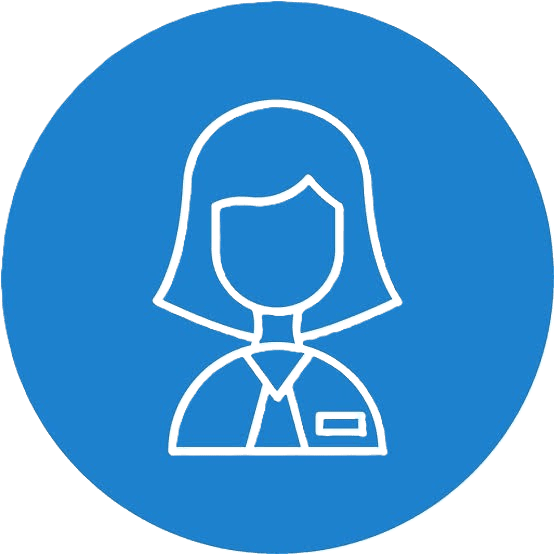 Teacher Icon - Circle