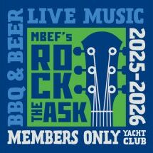 Logo for MBEF's Rock the Ask 2025-2026 members-only event.