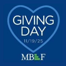Giving Day event logo with a heart and date 11/19/25.